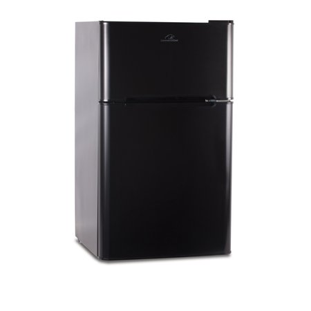 COMMERCIAL COOL 3.2 Cu. Ft. 2 Door Refrigerator , Freezer, Black CCRD32B